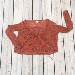 Surplus Deep-V Blouse